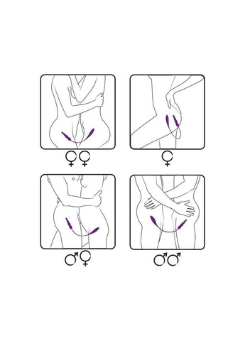 Вибратор двухсторонний AD-2X с пультом LRS Adrien Lastic (371389471)