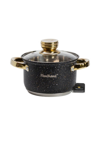 Набор кастрюль с крышками Haus из нержавеющей стали 6,1 л /3,9 л /2,8 л /2,1 л 8 предметов Roland (302372794)