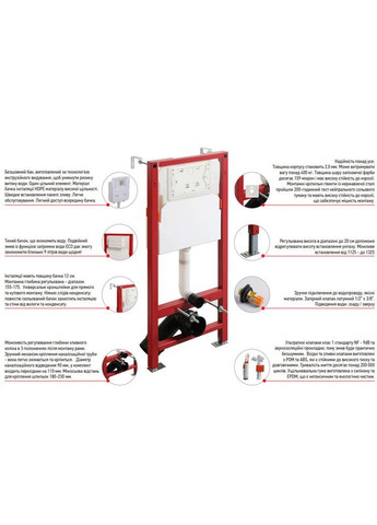 Комплект унитаз с инсталляцией для унитаза Premium ELLIPSE-SET-2101 система смыва TORNADO 3.0, панель смыва WHITE (MP6667) Mixxus (328940154)