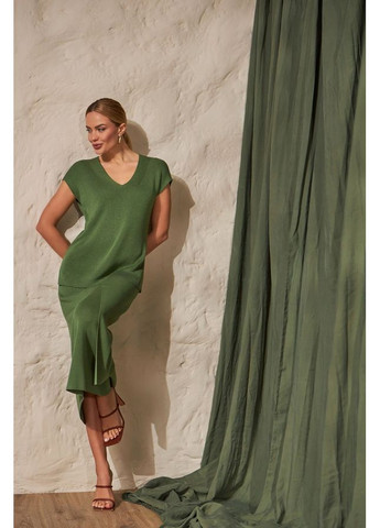 Довга спідниця з закритим розрізом (2457) Triko Bakh (360919888)