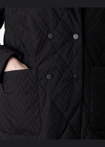 Чорна плащ (к618) CHANEVIA