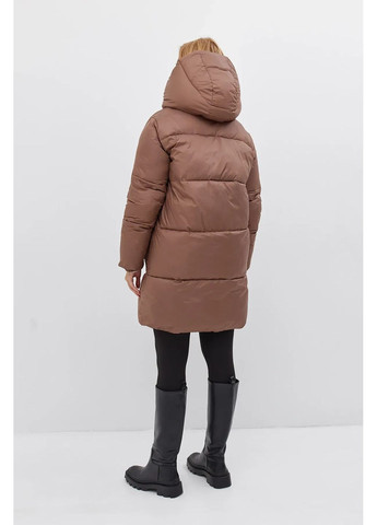 Коричнева зимня куртка зимова, колір коричневий Rica Mare