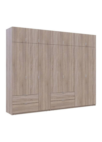 Комплект шаф для одягу Лукас (2 шт.) 300х50х240 см Дуб сонома (DRS-011708) Doros (362267748)