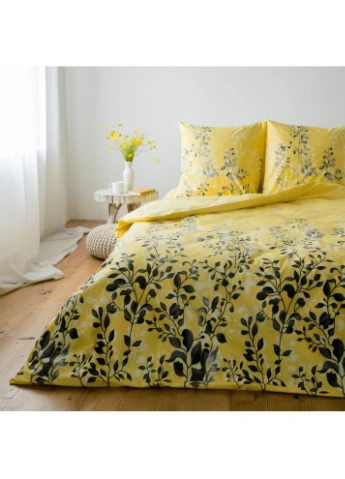 Комплект постільної білизни " " полуторний (Black and Yellow, 70х70) ТЕП (365822037)