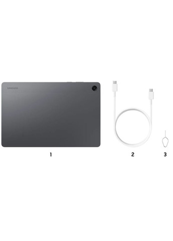 Планшет Galaxy Tab A11+ 5G 8/256GB Gray (SM-X236B) Samsung (370605633)