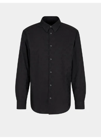 Черная рубашка Armani Exchange