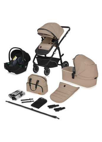 Універсальна коляска 3 в 1 BIANKA 3IN1 BEIGE SAND Lionelo (336383159)