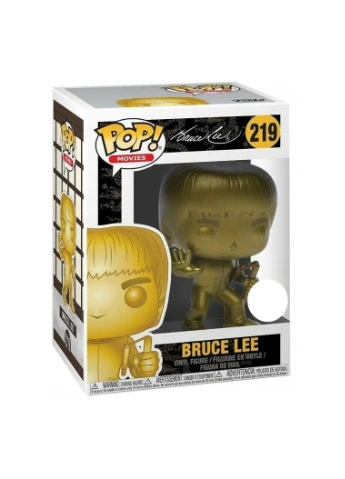 Фігурка Pop Фанко Поп Брюс Лі Голд Гра смерті 78 Game of Death Bruce Lee Gold 10см Funko (317258865)