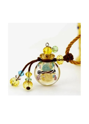 Кулон-флакон скляний шар для парфюмів, ефірних масел, магічних зіль+подарунок No Brand (351874169)