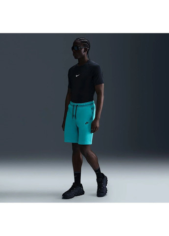 Шорты мужские Tech Fleece Turquoise Nike (366038983)