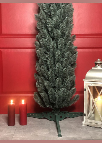 Елка искусственная Альпийская узкая 180 см голубая HVOYA (328606279)