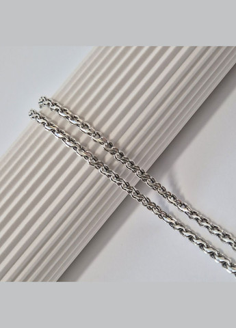 Серебряная цепочка черненная цепь Водопад см серебро 925 пробы Черненное 14.40г л15 No Brand (338800617)