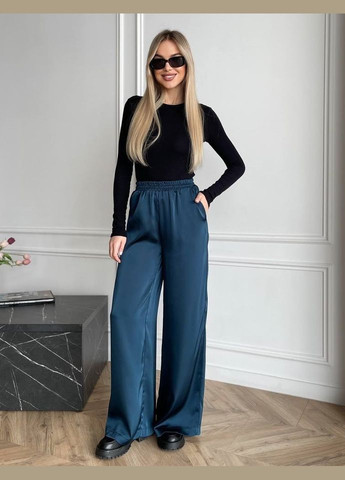 Брюки Плаццо Дабл Шелк Люкс No Brand (322274930)