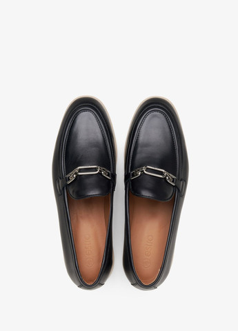 Estro Лоферы, цвет черный черный з, украина — демисезон (324030265)