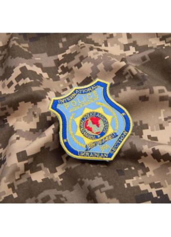 Шеврон на липучці International Police Association 8х9 см (800029587) TM IDEIA (392483102)