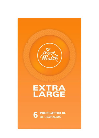 Презервативы – Extra Large, 6 шт. Love Match (340272635)