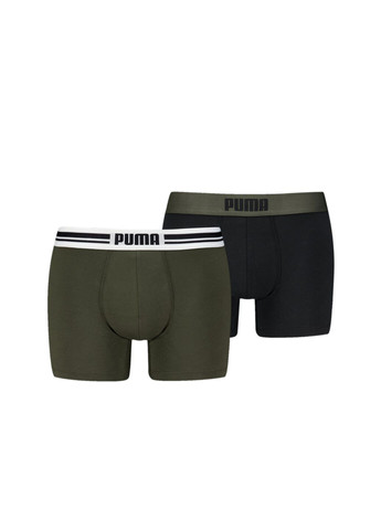 Мужское нижнее белье Placed Log Boxer Shorts 2 Pack Puma (283323544)