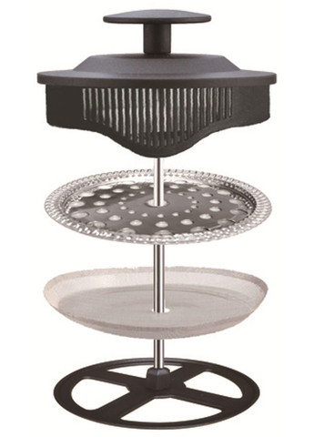 Френч-прес L"Appetit 0.35 л чорний (BC-7302-350) Bravo Chef (365276236)