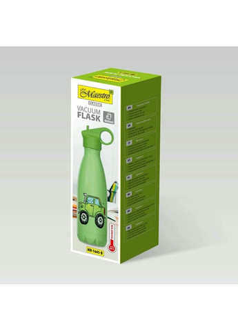 Термокружка Car MR-1645-B 400 мл зеленая Maestro (317778966)