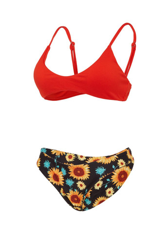 Красный летний купальник No Brand