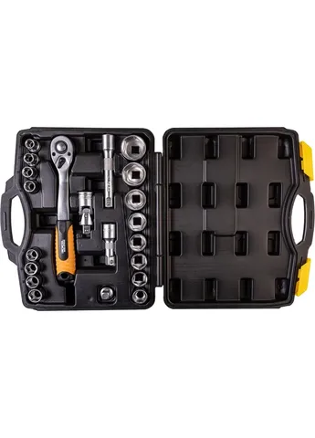 Набор головок 1/2" 10–32 мм, CrV (50BV30), трещотка 72Т, 21 шт, PROFI 78-4021-PF Mastertool (405986724)