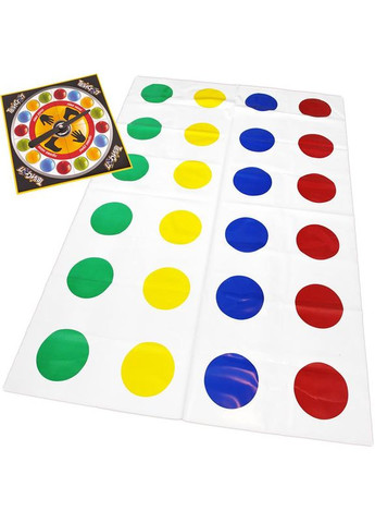 Гра для підлоги "Твійстеп" (Твістер) Danko Toys (328936307)