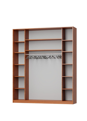 Шкаф-купе трехдверный Комбо AL 3ДСП 210x60x240 см (MBS-1748) MebelStar (346288848)