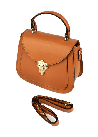 Сумка через плечо натуральная кожа коричневая Fior Di Loto (371884270)