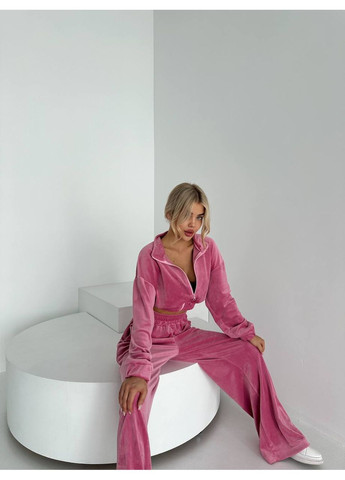 Жіночий спортивний велюровий костюм queensleep_7km 241 (350199203)