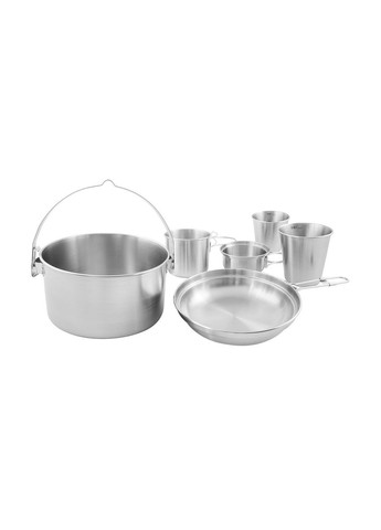 Набір посуду Mini Set II Сріблястий Tatonka (278273664)