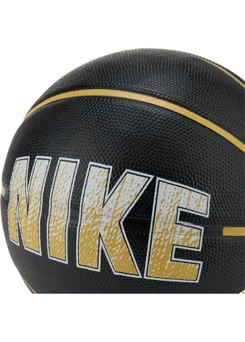 Баскетбольний м'яч DEFLATED чорно-золотий Розмір 5 N.100.4371.015.05 Nike EVERYDAY PLAYGROUND 8P GRAPHIC (397405569)