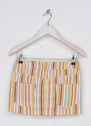 Желтая повседневная юбка желтый Playlife