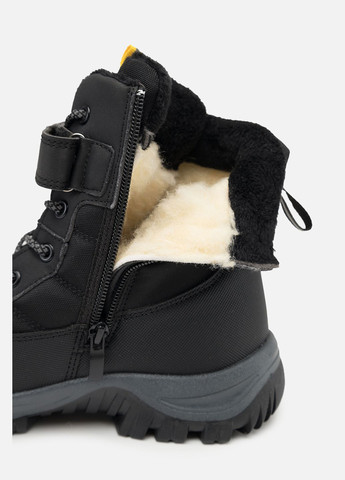 Зимові термочоботи для хлопчика колір чорний CB-00258104 Yuki (316719784)