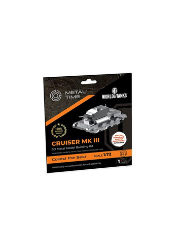Конструктор танка від World of Tanks Cruiser Mk III MT064 Metal Time (267507720)