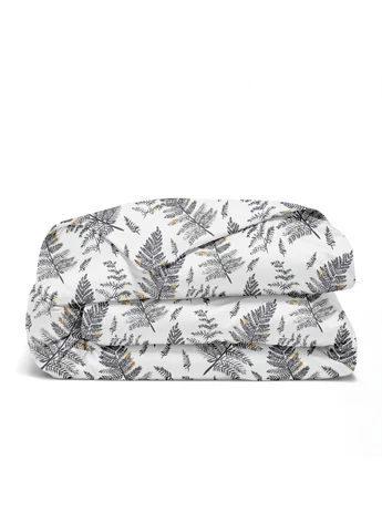 Двуспальное постельное белье с простыней на резинке FOREST CS1 (4822052350294) Cosas (392836592)