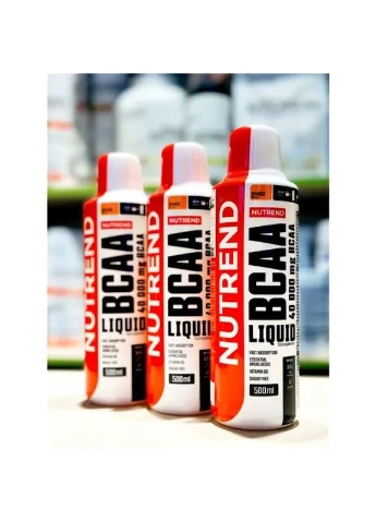 Амінокислотний комплекс BCAA Liquid Апельсин 1000 мл Nutrend (361115188)
