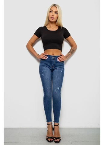 Джинси жіночі однотонні Skinny 244RS5712 Ager - (401617869)
