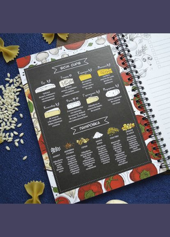 Блокнот Для записи рецептов COOKBOOK А5 (КБ0013) Figasse (333023789)
