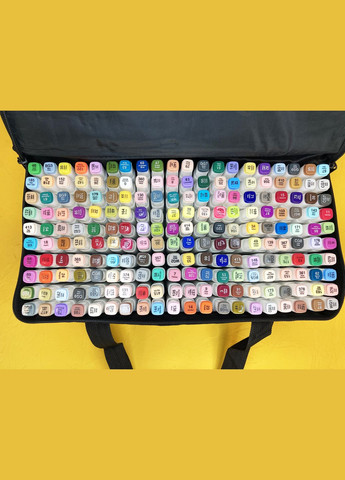 Набор двусторонних маркеров Smooth для скетчинга на спиртовой основе 200 штук Разноцветные Touch (316685408)