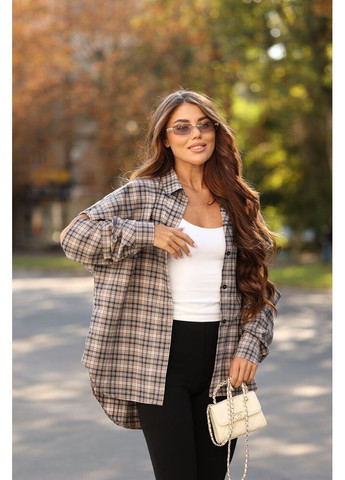 Сорочка Auri жіноча Коричневий Pobedov (371996189)