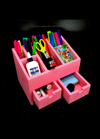 Органайзер настільний з дерева Мелроз барбі (КНЦ-006950) No Brand (328230260)