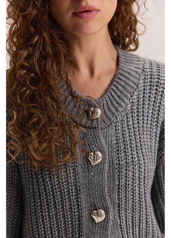 Жіночий в`язаний кардиган з накладними кишенями Arjen (354647040)