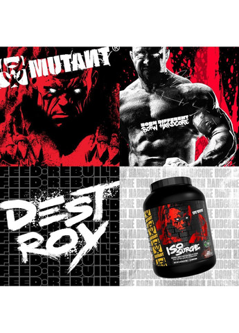 Протеїн ізолят Iso Surge — 727 g (Banana Cream) MUTANT (391292774)