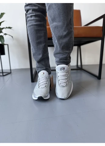 Серые летние кроссовки nike air max dn x supreme grey найк аир макс дн No Brand