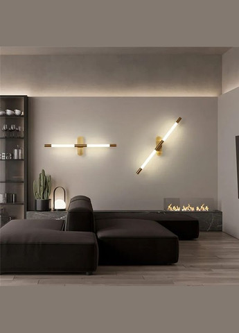 Бра LED 27036 Латунь 7х5х80 см. Sunnysky (364496327)