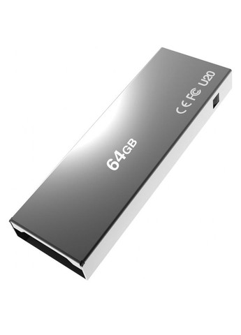 USB флеш накопичувач (ad64GBU20T2) AddLink 64gb u20 titanium usb 2.0 (268146441)