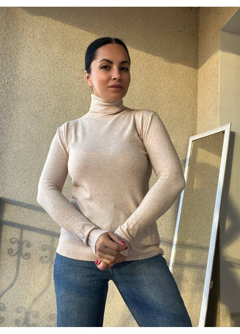 Гольф женский A-N 202 водолазка высокое горло No Brand (307173454)