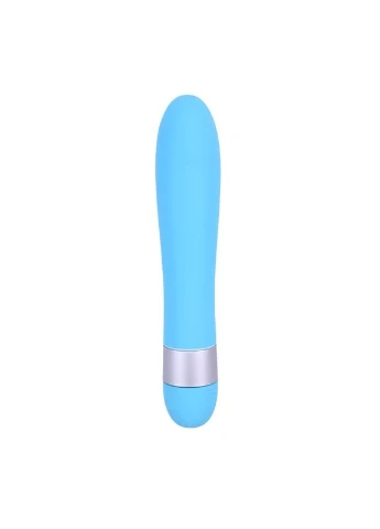 Блакитний пластиковий вібратор Precious Passion Vibrator 18+ Chisa (297365784)