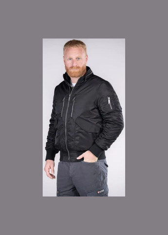 Чорна демісезонна куртка stetind black Thor Steinar