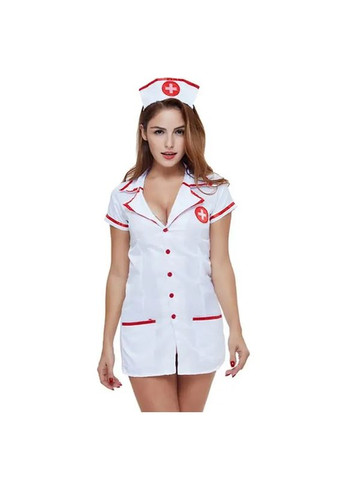 Сексуальный халат для ролевых игр Облегающий халат медсестры China (360866014)